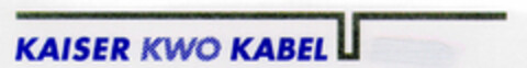 KAISER KWO KABEL Logo (DPMA, 01/07/1998)