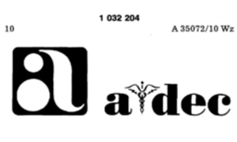 a dec Logo (DPMA, 24.10.1981)