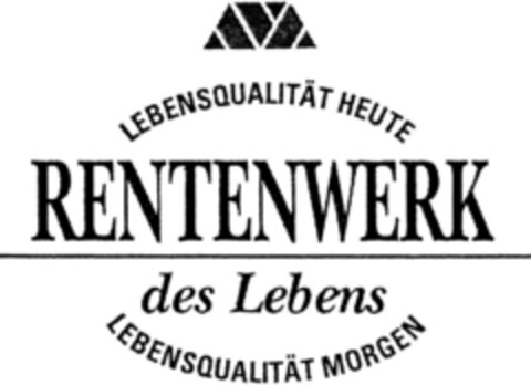 RENTENWERK des Lebens Logo (DPMA, 19.04.1993)