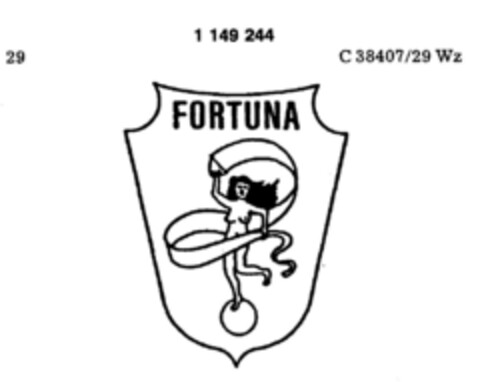 FORTUNA Logo (DPMA, 10.12.1988)