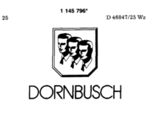 DORNBUSCH Logo (DPMA, 29.07.1989)