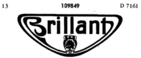 Brillant Logo (DPMA, 16.04.1908)