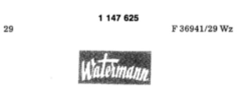 Watermann Logo (DPMA, 25.11.1988)