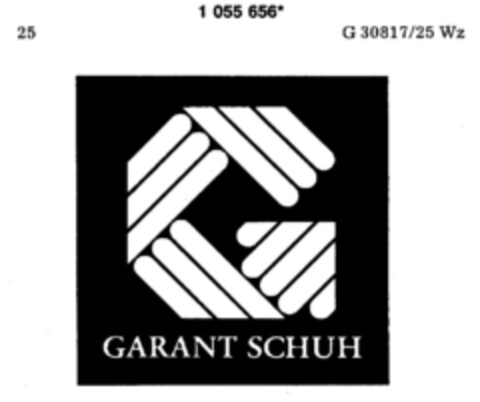 GARANT SCHUH Logo (DPMA, 09/28/1983)