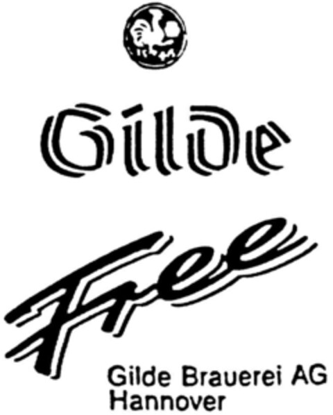 GILDE FREE Logo (DPMA, 12/23/1991)