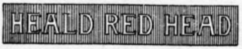 HEALD RED HEAD Logo (DPMA, 15.03.1939)