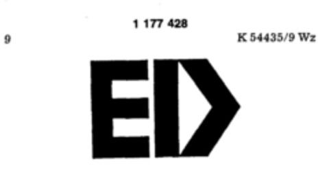 ED Logo (DPMA, 16.05.1989)