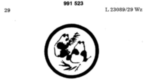 991523 Logo (DPMA, 14.03.1979)