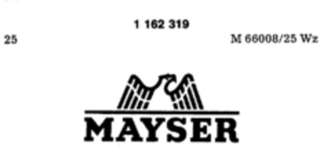 MAYSER Logo (DPMA, 19.10.1989)