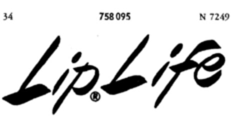 Lip Life Logo (DPMA, 03/15/1961)