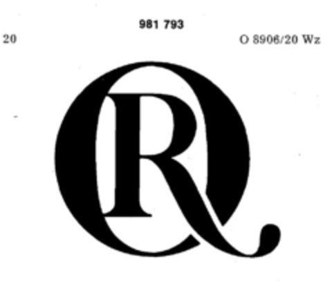 OR Logo (DPMA, 10.03.1977)