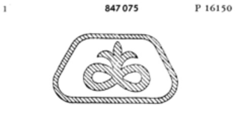 847075 Logo (DPMA, 14.01.1967)