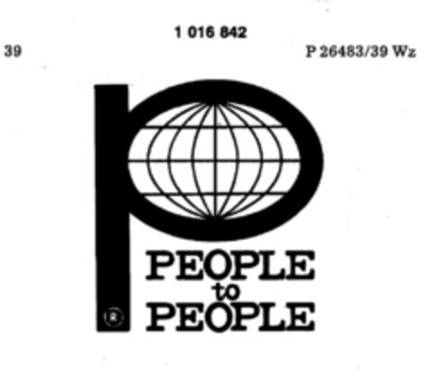PEOPLE to PEOPLE Logo (DPMA, 05.06.1979)