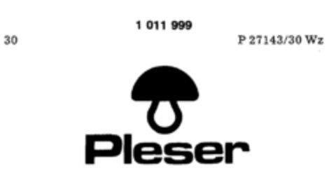 Pleser Logo (DPMA, 27.02.1980)