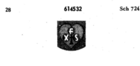 FXS Logo (DPMA, 10.03.1950)