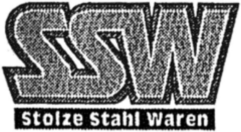 SSW STOLZE STAHL WAREN Logo (DPMA, 09/20/1993)