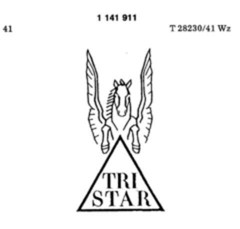 TRI STAR Logo (DPMA, 22.11.1988)