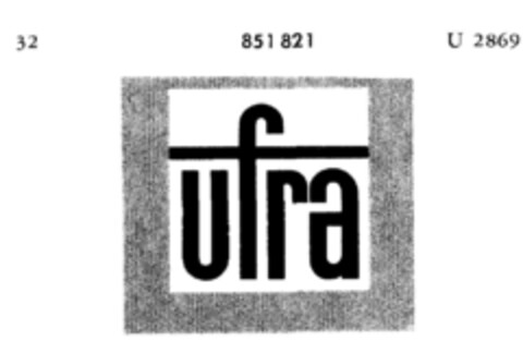 ufra Logo (DPMA, 01.06.1967)