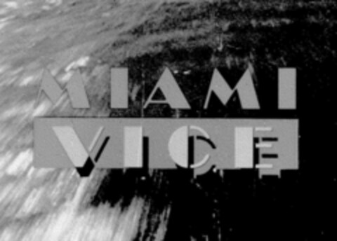 MIAMI VICE Logo (DPMA, 08.07.1987)