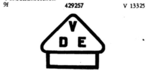 VDE Logo (DPMA, 26.06.1930)