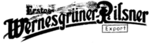 Erstes Wernesgruener Pilsner Logo (DPMA, 29.04.1957)