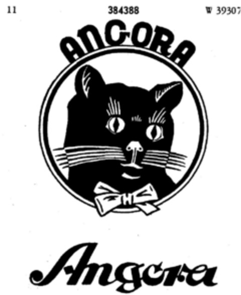 ANGORA Logo (DPMA, 12.01.1928)