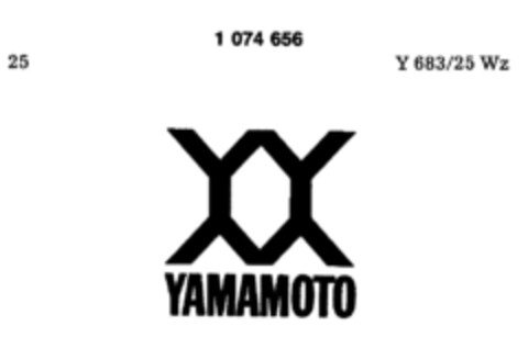 YAMAMOTO Logo (DPMA, 13.03.1984)