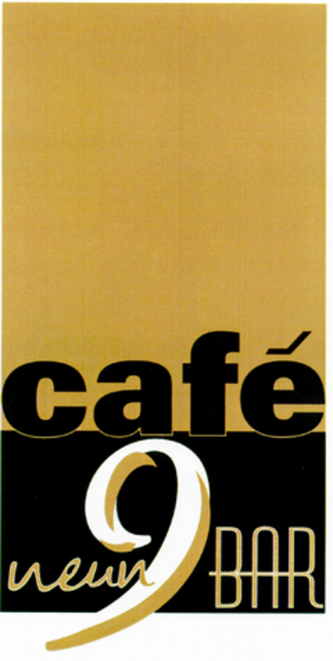 cafe neun 9 BAR Logo (DPMA, 20.06.2000)