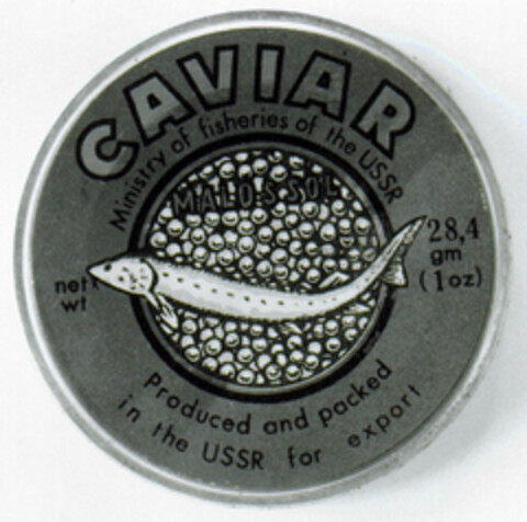 CAVIAR Ministry of fisheries of the USSR Logo (DPMA, 13.12.2000)