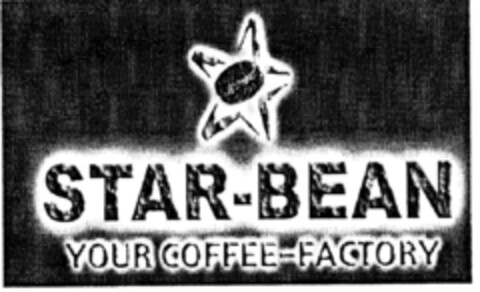 STAR-BEAN YOUR COFFEE-FACTORY Logo (DPMA, 23.05.2001)