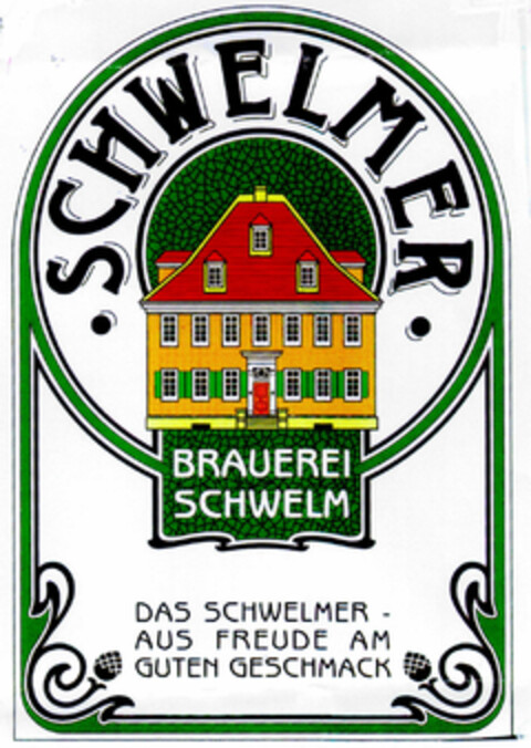 SCHWELMER BRAUEREI SCHWELM Logo (DPMA, 19.06.2001)