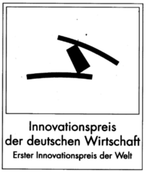 Innovationspreis der deutschen Wirtschaft Erster Innovationspreis der Welt Logo (DPMA, 06/07/2001)