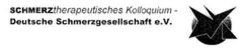 SCHMERZtherapeutisches Kolloquium - Deutsche Schmerzgesellschaft e.V. Logo (DPMA, 20.11.2001)