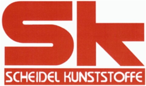 SK SCHEIDEL KUNSTSTOFFE Logo (DPMA, 22.07.2010)