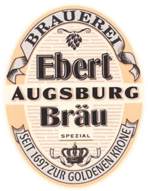 Ebert Bräu AUGSBURG Logo (DPMA, 07/09/2014)