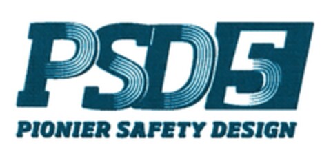 PSD 5 PIONIER SAFETY DESIGN Logo (DPMA, 14.07.2015)