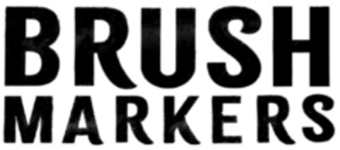 BRUSH MARKERS Logo (DPMA, 13.06.2018)