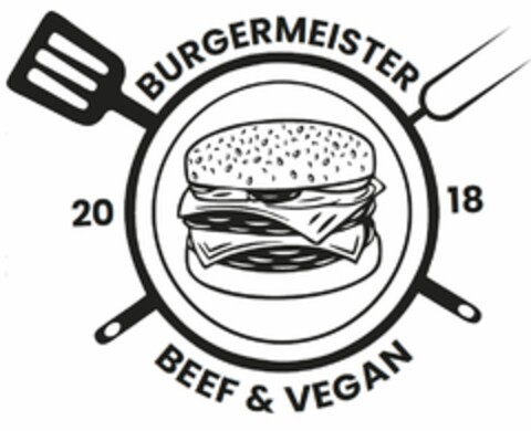 BURGERMEISTER 2018 BEEF & VEGAN Logo (DPMA, 24.09.2020)