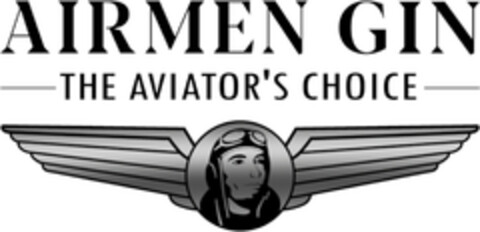 AIRMEN GIN THE AVIATOR'S CHOICE Logo (DPMA, 10.03.2021)