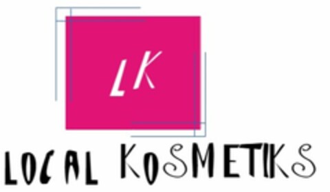 LK LOCAL KOSMETIKS Logo (DPMA, 17.03.2023)