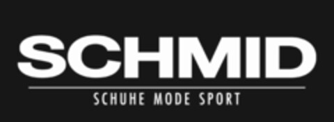 SCHMID SCHUHE MODE SPORT Logo (DPMA, 05.08.2024)