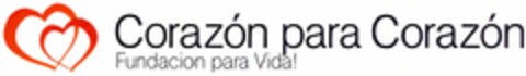 Corazón para Corazón Fundacion para Vida! Logo (DPMA, 14.04.2003)