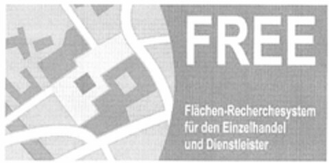 FREE Flächen-Recherchesystem für den Einzelhandel und Dienstleister Logo (DPMA, 21.04.2004)