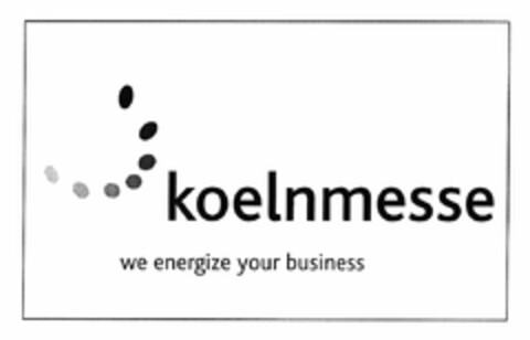 koelnmesse we energize your business Logo (DPMA, 27.09.2004)