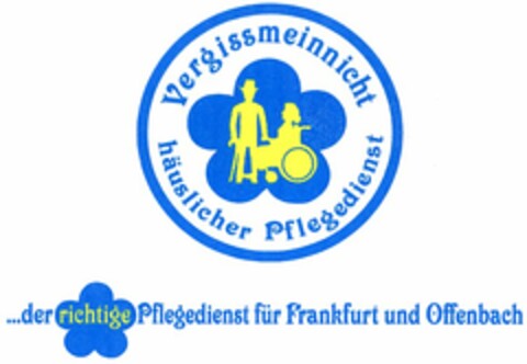 Vergissmeinnicht häuslicher Pflegedienst Logo (DPMA, 07.02.2005)