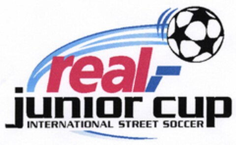 real,- junior cup INTERNATIONAL STREET SOCCER Logo (DPMA, 02/24/2005)