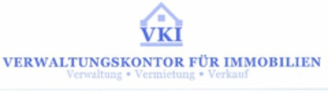 VKI Verwaltungskontor für Immobilien Logo (DPMA, 08/17/2005)