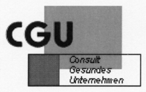 CGU Consult Gesundes Unternehmen Logo (DPMA, 10.04.2007)