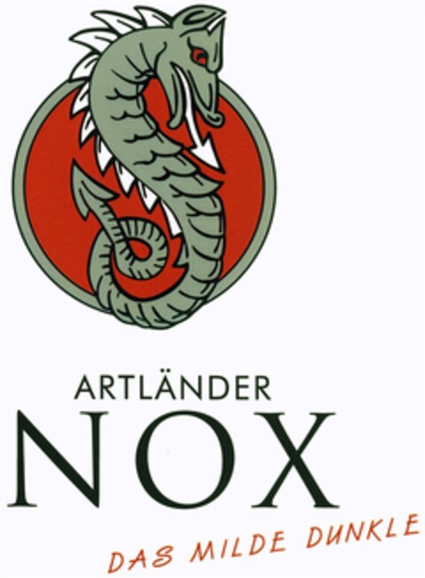 ARTLÄNDER NOX DAS MILDE DUNKLE Logo (DPMA, 23.07.2007)