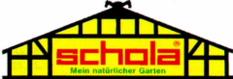 schola Mein natürlicher Garten Logo (DPMA, 31.03.1995)